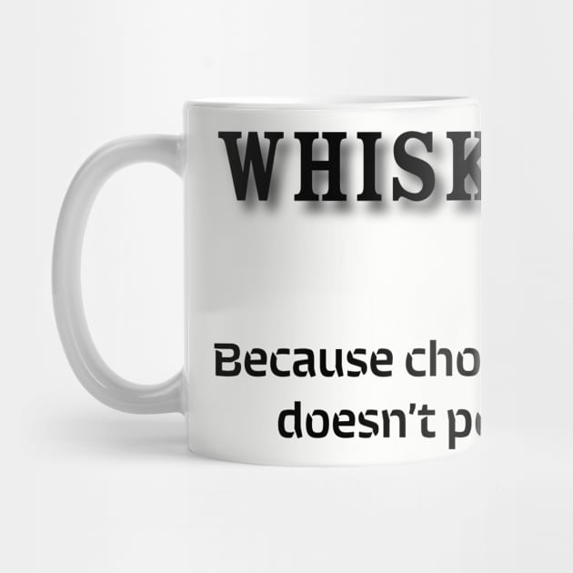 Whiskey: Because chocolate doesn’t pour by Old Whiskey Eye